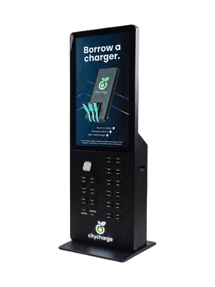 CityCharge 40-slot kiosk